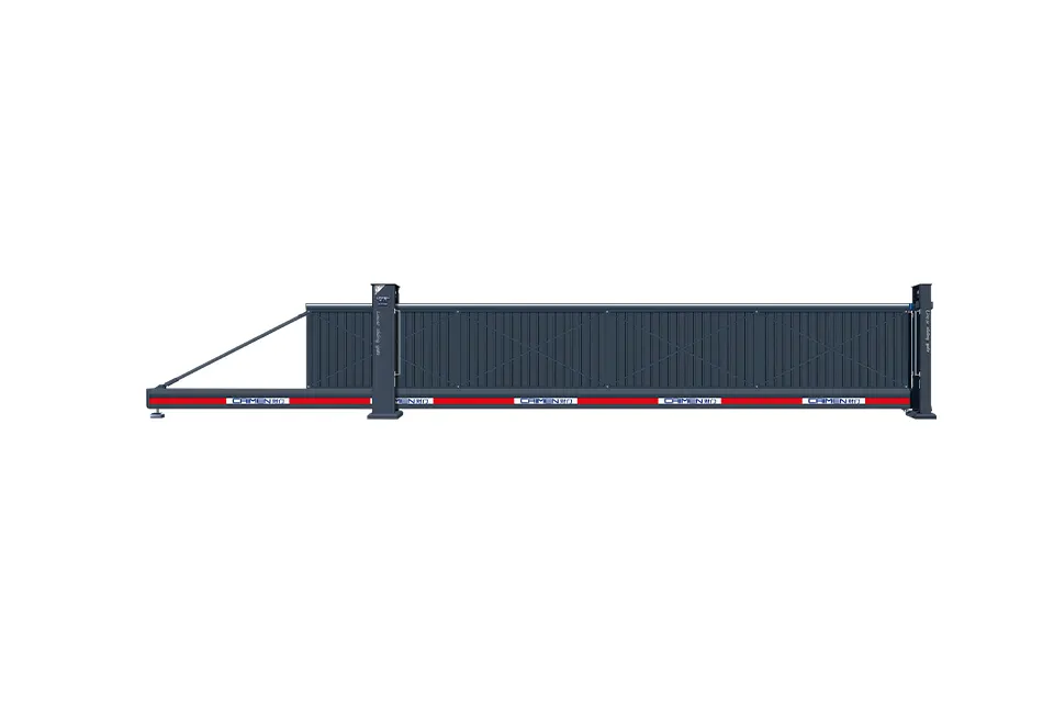 Cantilever Sliding Gate+CMXM-31 Side Gates